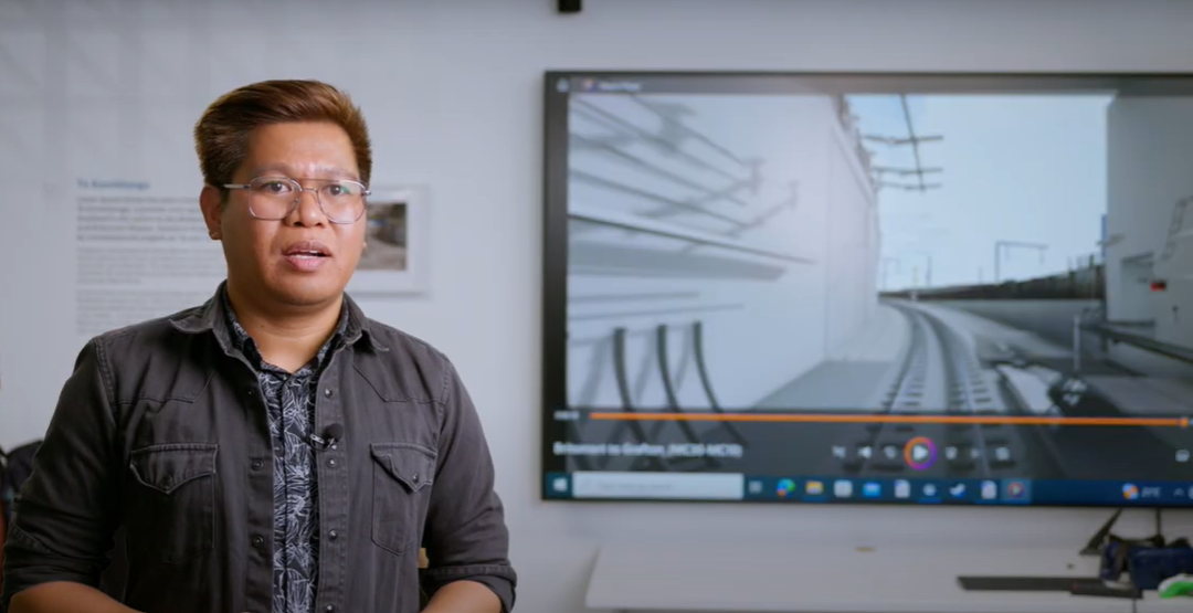 City Rail Link: BIM simulation for driver training